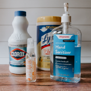 hand sanitizer